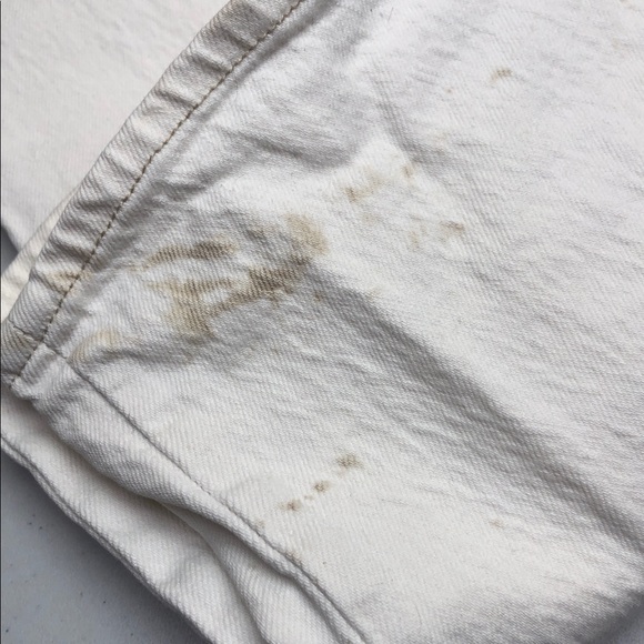 ABERCROMBIE & FITCH WHITE 90s ULTRA HIGH-RISE STRAIGHT JEANS 2/26x31 ⭐️ - Picture 8 of 14